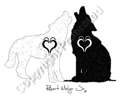 Wolfs with Hearts
