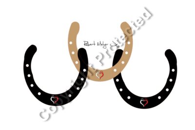 Horse Shoes Artwork #1