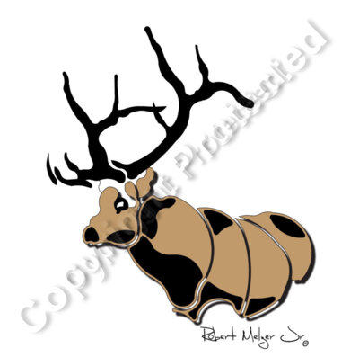 Elk Artwork #1