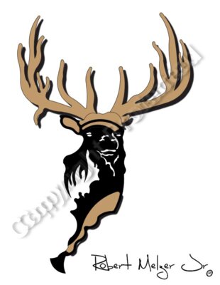 Elk Artwork #1