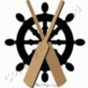 Oars and Wheel Logo Artwork
