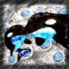 Kissing Whales Colored Artwork