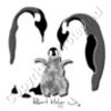 Penguin Family Artwork