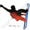 Snow Boarding Grap Flip Artwork