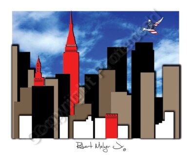 New York Skyline Artwork 01