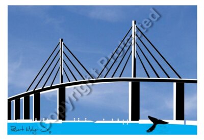 Sky Way Bridge into St. Petersburg