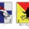 XO Boat Flag with Bass and Fisherman Logo Art