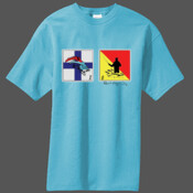 XO Boat Flags with Bass and Fisherman Images Inserted
