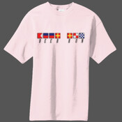 Beer Run Boat Flag Artwork Shirt for Woman
